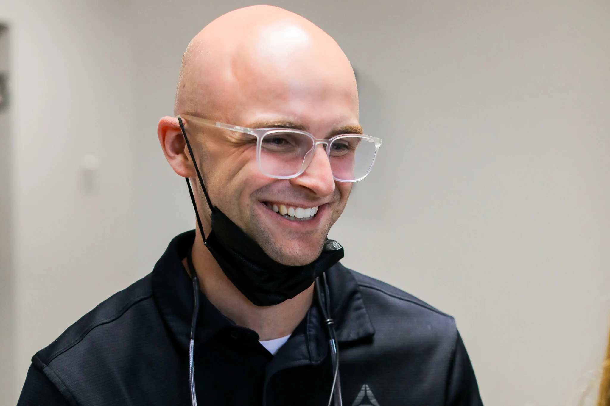 A smiling dentist at Morton Family Dentistry